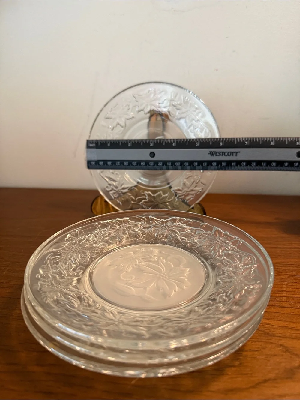 Vintage Princess House FANTASIA Bread plate set/4